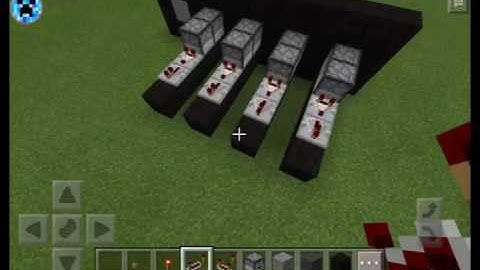 Minecraft PE | Passcode Door using buttons (Best MCPE passcode door) easy and smart | tutorial👍