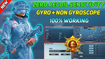 New Update 1.8.0 !! Best Sensitivity CODE+ Control Setting PUBG Mobile | BGMI After Update 1.8.0