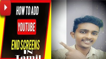 How to add end screen on YouTube video | Tamil |phone tech PT