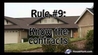 HouseHunt's 12 Rules to Avoid Home Buying Disasters