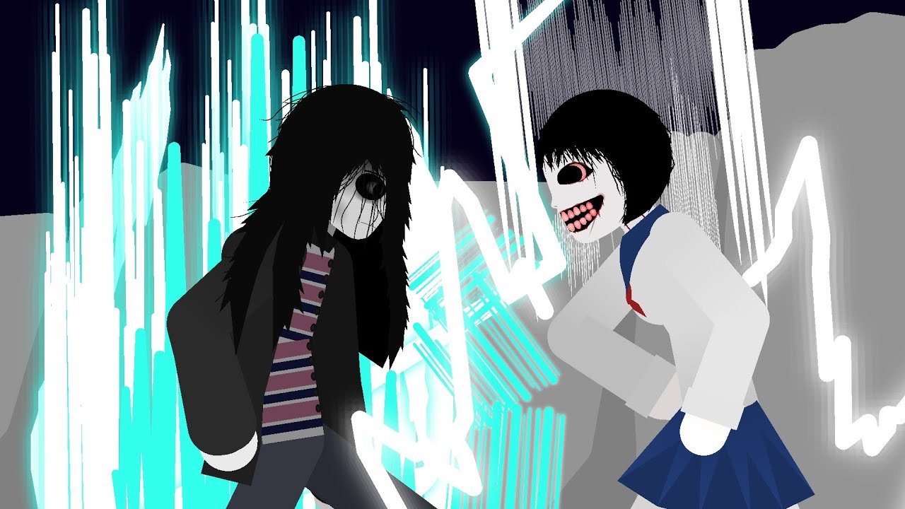 Yoshie(Death Forest) VS Carmen Winstead(Creepypasta)