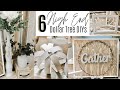 6 HIGH END MODERN FARMHOUSE DOLLAR TREE DIY