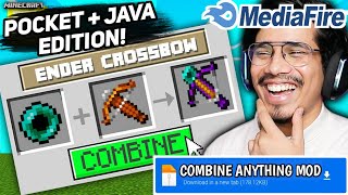 @AnshuBisht MINECRAFT BUT YOU CAN COMBINE ANYTHING MOD DOWNLOAD | JAVA AND PE BOTH ! screenshot 3