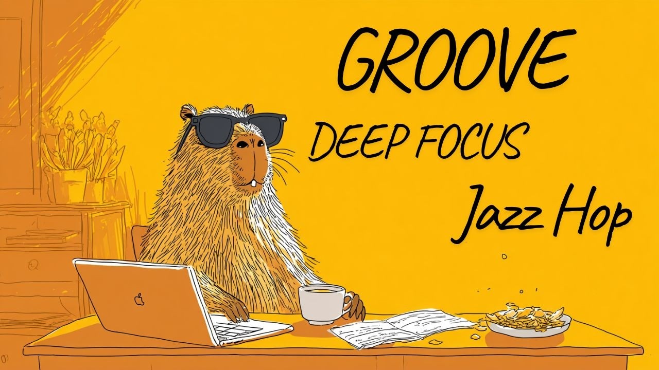 [Playlist] Unstoppable Focus ✏️ Groovy Work BGM to Maximize Productivity - Deep Focus Jazz Hop/