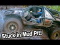 Mud pit on a rock crawling trail  s13e17