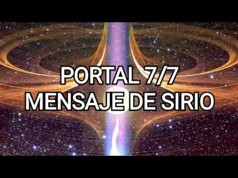 Portal 7/7 - MENSAJE DE SIRIO