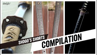 Why a Single Bamboo Pin Holds the Whole Katana Blade | Shorts Compilation: Katana