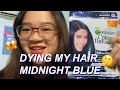 Dying My Hair Midnight Blue! | Eve Lynn