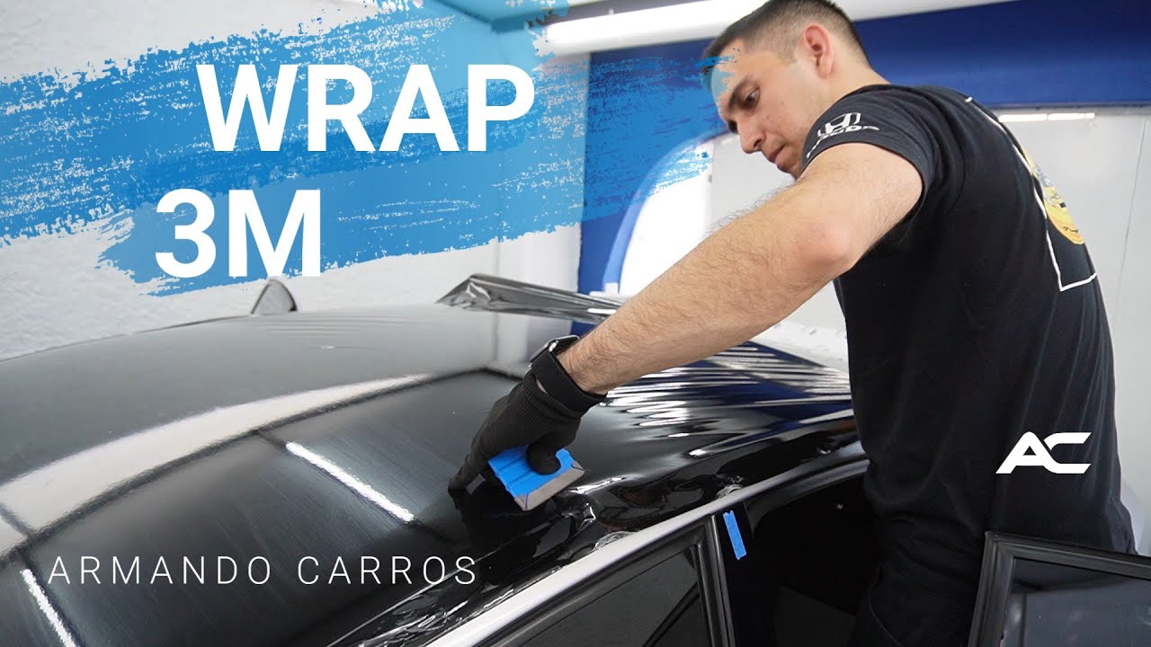 Vinil Negro Piano 3M en Toldo de VW Vento | Armando Carros