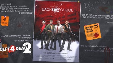 Left 4 Dead 2: Back To School Mod Campaign Gameplay Walkthrough (No Commentary, PC)