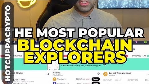 🔗 BLOCKCHAIN ​​EXPLORERS 📖 HOE U UW CRYPTO- EN DEFI-TRANSACTIES KUNT BEKIJKEN, CONTROLEREN EN VOL...