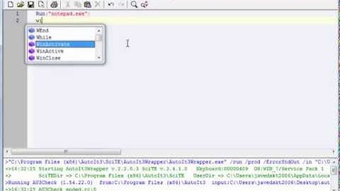 4  How to Open Notepad, Send Text, Save Text and Close Automatically using Autoit