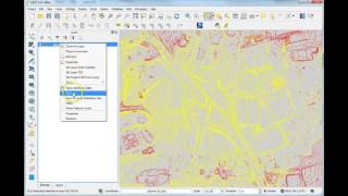 Export contours from SC DNR using QGIS