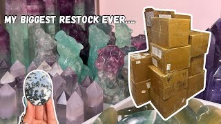 Crystal unboxing for my BIGGEST restock EVER!!! 