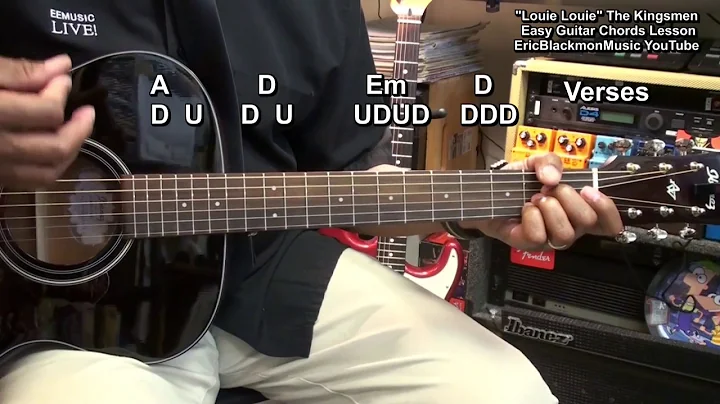 How To Play LOUIE LOUIE For DUMMIES The Kingsman 1...