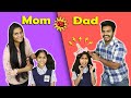 Mom Vs Dad Funny Video  Pari's Lifestyle Moral Story