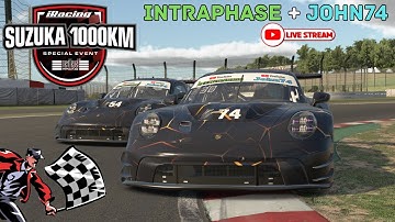 Suzuka 1000km Porsche GT3 iRacing Special Event Live Stream