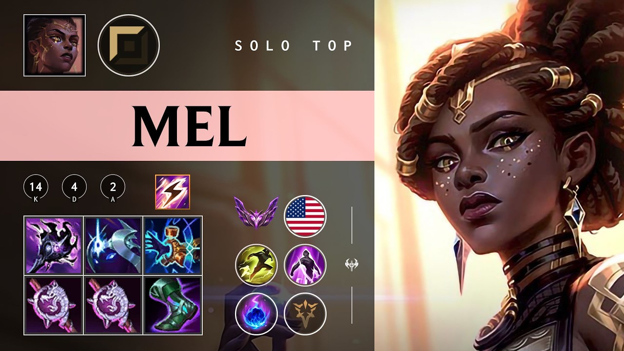 Mel Top vs Kennen - NA Master Patch 26.04