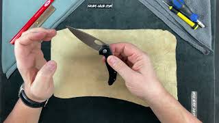SMGF19M10 Steel Will Sedge Linerlock Black