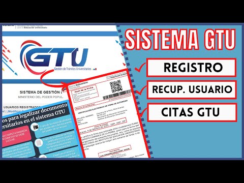 SISTEMA GTU Cómo Registrarse y Conseguir Cita con el nuevo metodo SICA Paso a Paso 2022