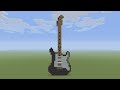 Minecraft Pixel Art - Guitar