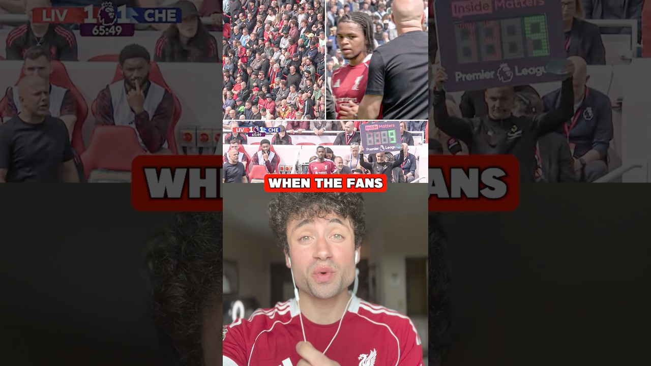 Anfield Boos for Rio Coming off and Slot’s Decision… 😓