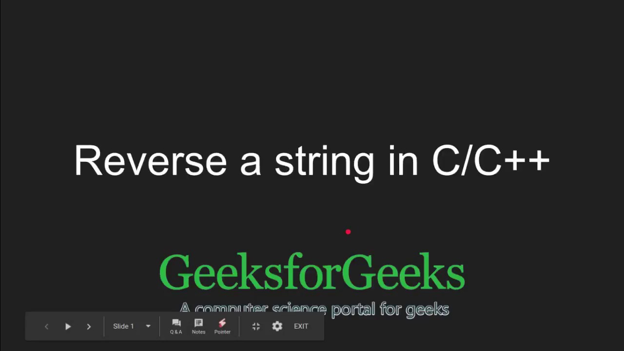 Strings in Java - GeeksforGeeks