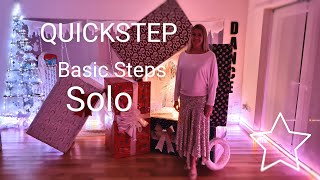 Quickstep Basic Steps Solo Dance Lesson.