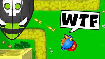 So I used the Super Monkey in this highest arena and this happened... (Bloons TD Battles)