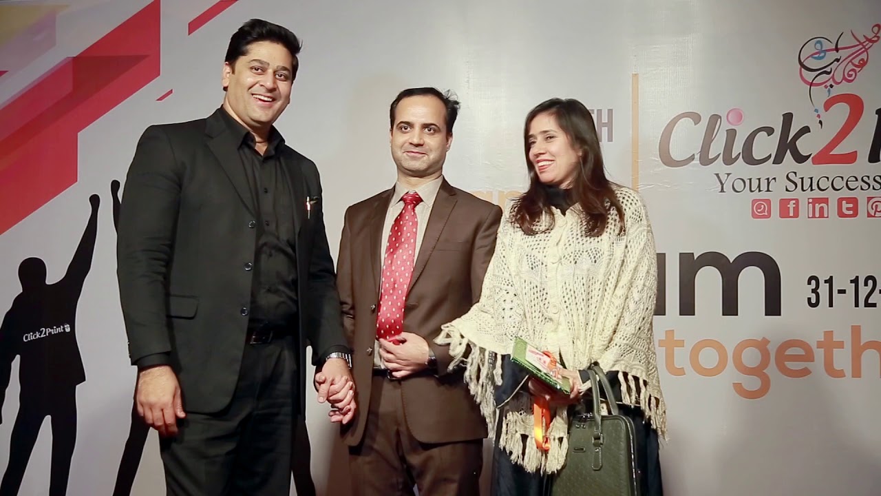 Meet & Greet at the Event of Click2Print 2019 by Mr. Faiz Alam Faizi (CEO Click2Print)