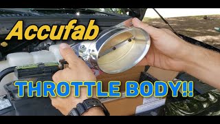 Accufab Throttle body CTB96-98 install v10 Excursion