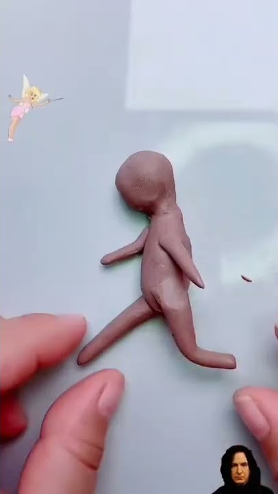 Easy art for beginners #easyclayart #monsterclay #clay #sculpting