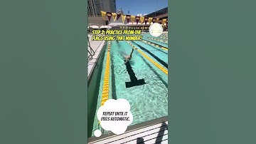 Backstroke finishes made easy! 💥