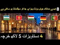 Tourist Visa to Work Visa | 8 Countries You Can LEGALLY Convert | Europe Included 5 Lakh Budget