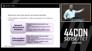 Security Analytics Beyond Cyber - Presented By Phil Huggins