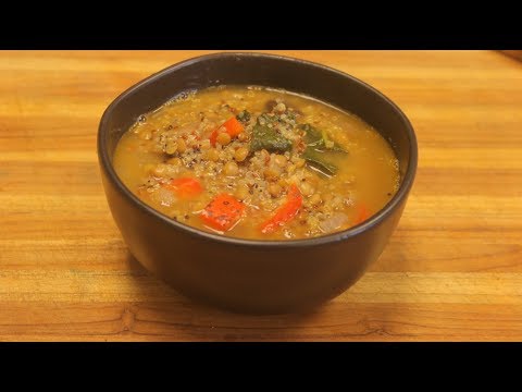lentil-soup-recipe---vegan-soup---vegetable-soup-with-lentils---how-to-cook-lentils---healthy-soup