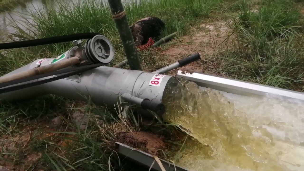 สูบน้ำ​เข้านา​ คูโบต้า​ RT110​  11​ แรง​ ท่อสูบน้ำ​ พญานาค​ 8​ นิ้ว