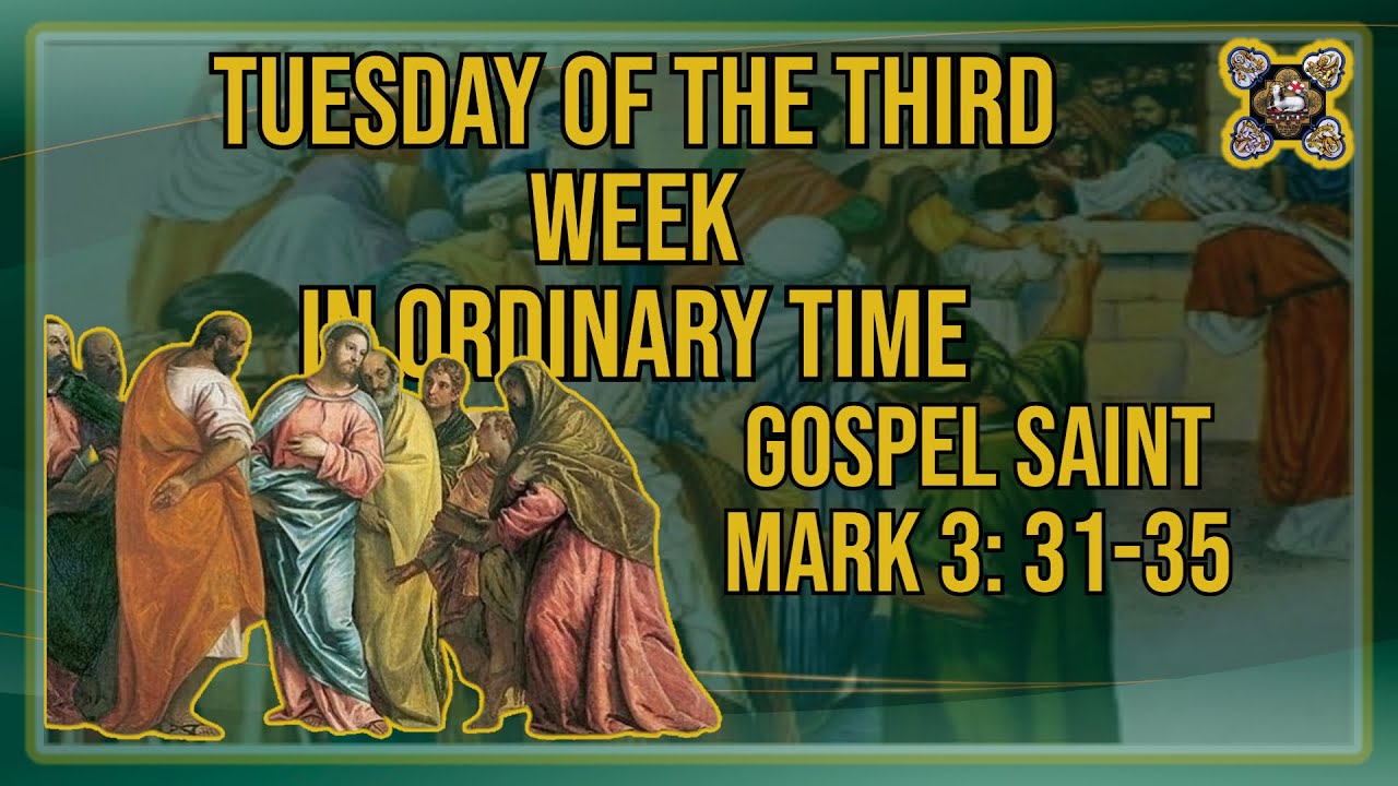 Beyond Bloodline: Spiritual Family and the Call to Obedience (Mark 3, 31-35)