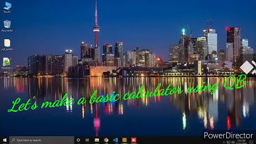 How to make a basic calculator using QBASIC