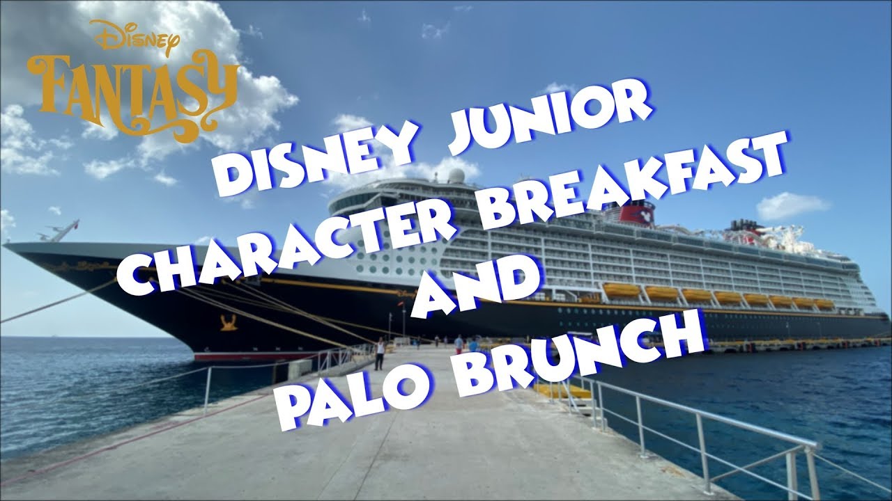 Disney Cruise Line | Disney Junior Character Breakfast | Palo Brunch Vlog 3