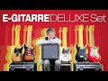 Einsteiger E-Gitarren Sets DELUXE