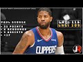 Regular Season Game 1 of 72: Paul George's Dominant Second Half