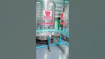 Automatic water bottle rising washing filling capping machine water bottle production video