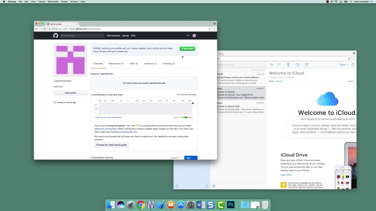 GitHub 01: Create Account (iOS Xcode Development) - YouTube