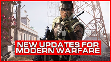 New Update for Modern Warfare (Talon Operator/Indiana Dog, Khandor Hideout 6v6 Map, Warzone updates)