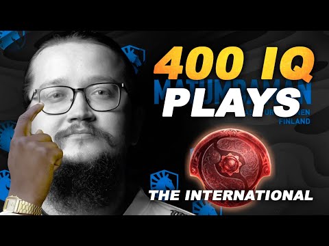 Видео: SMARTEST 200 IQ Plays of The International 2022