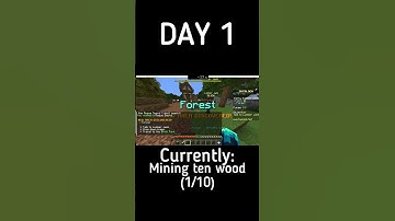 Day 1- 60 Second Skyblock