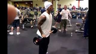 100 Lbs. Barbell Curls / Biceps