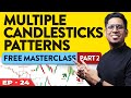 Learn 2  3 candlestick patterns  gapup  down  harami engulfing for intraday trading  e24