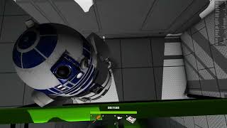 R2-D2 (Star Wars) Mod | Haydee 2 | Haydee Redux - White Zone, Hardcore, Gameplay, No Commentary, 4K